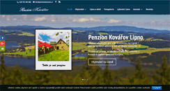 Desktop Screenshot of penzionkovarov.cz